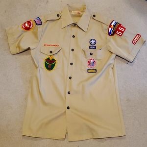 Boy scout shirt medium